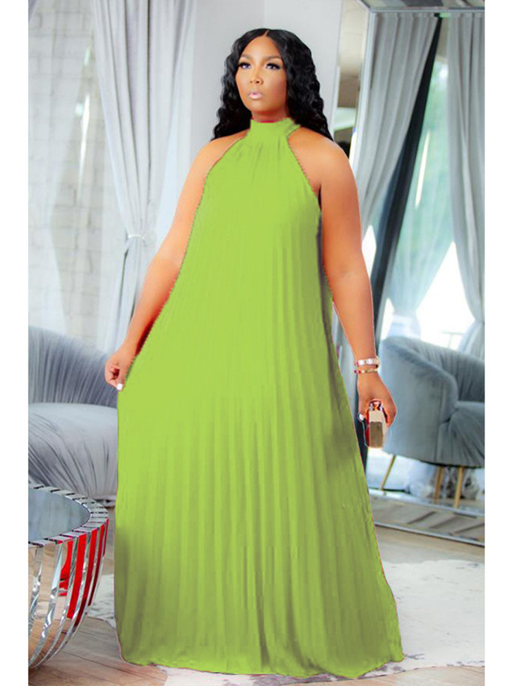Maxi Dress Halter - Wmstar женское длинное платье без лепестков,