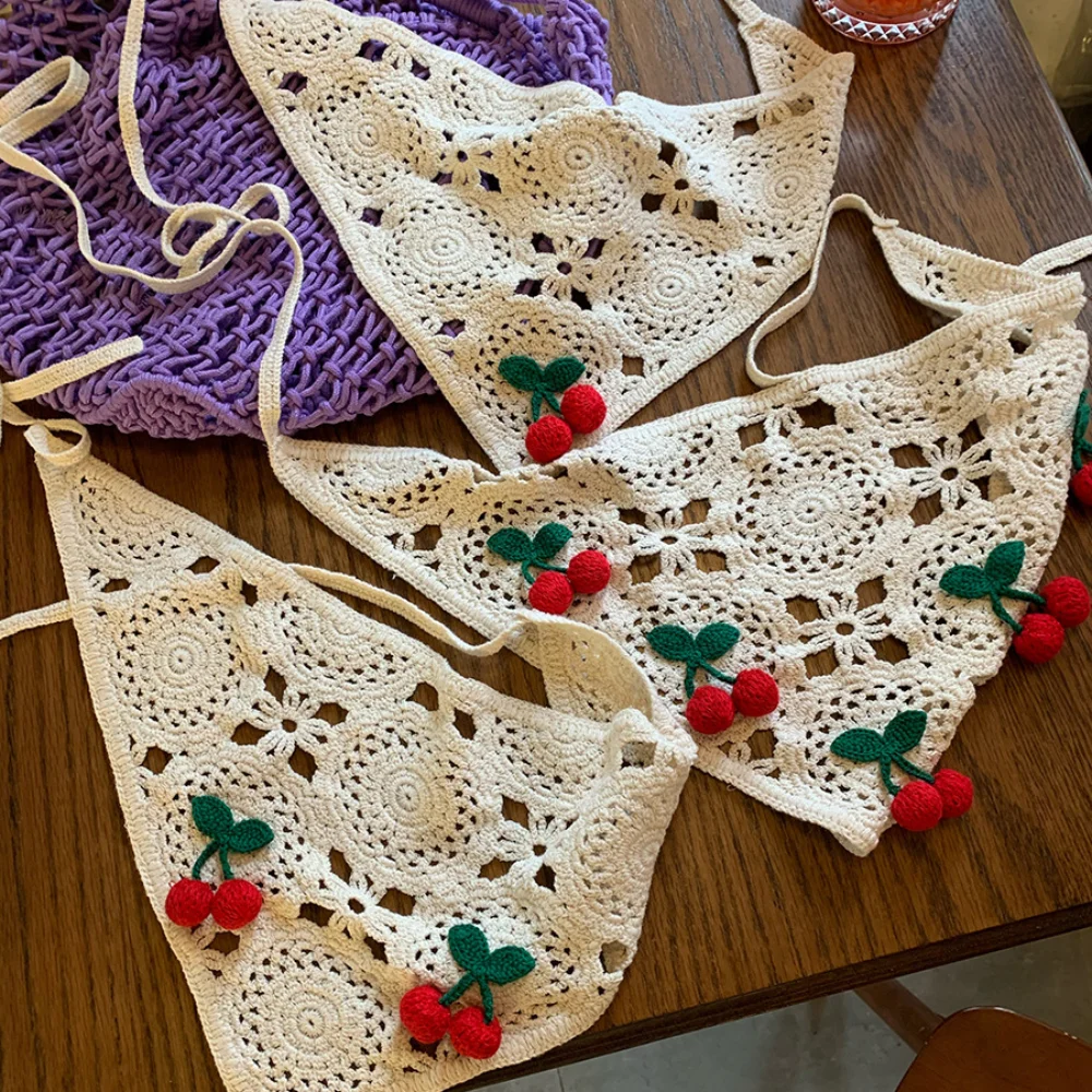 Headband Summer Knit - Милая треугольная повязка на голову во