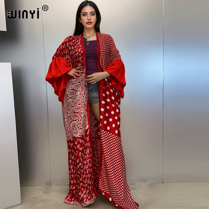 Летнее кимоно WINYI: пляжное п – обзор и цена Cover Up Kaftan