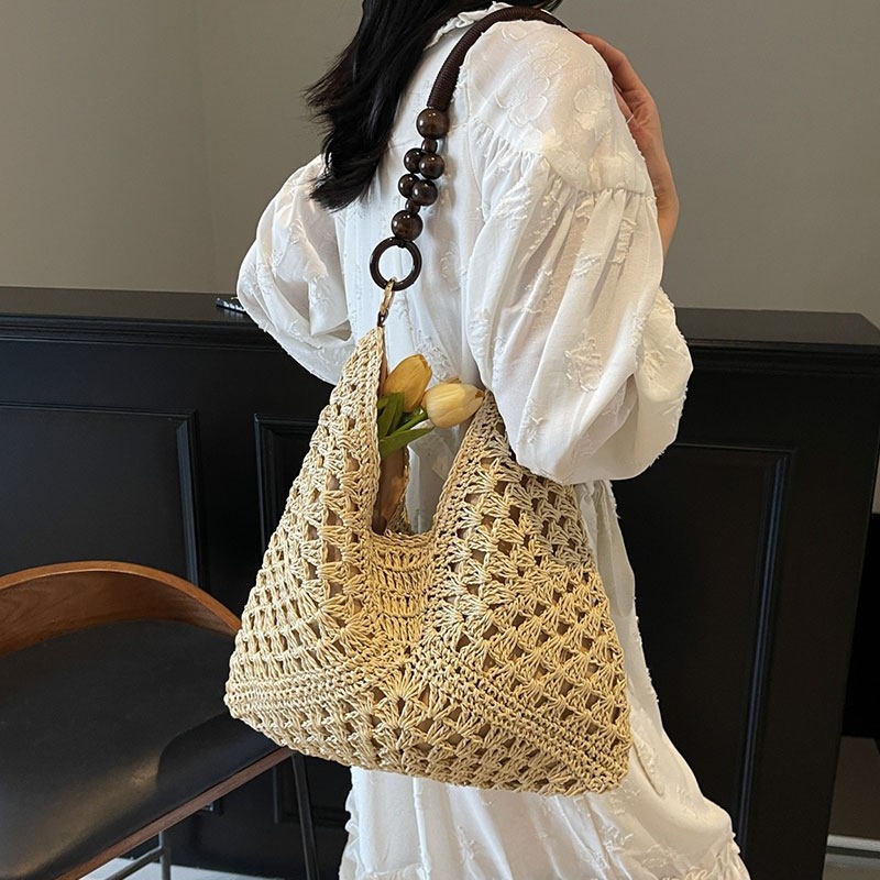 Пляжная сумка-тоут из соломы с – обзор и цена Tote Bag Beach