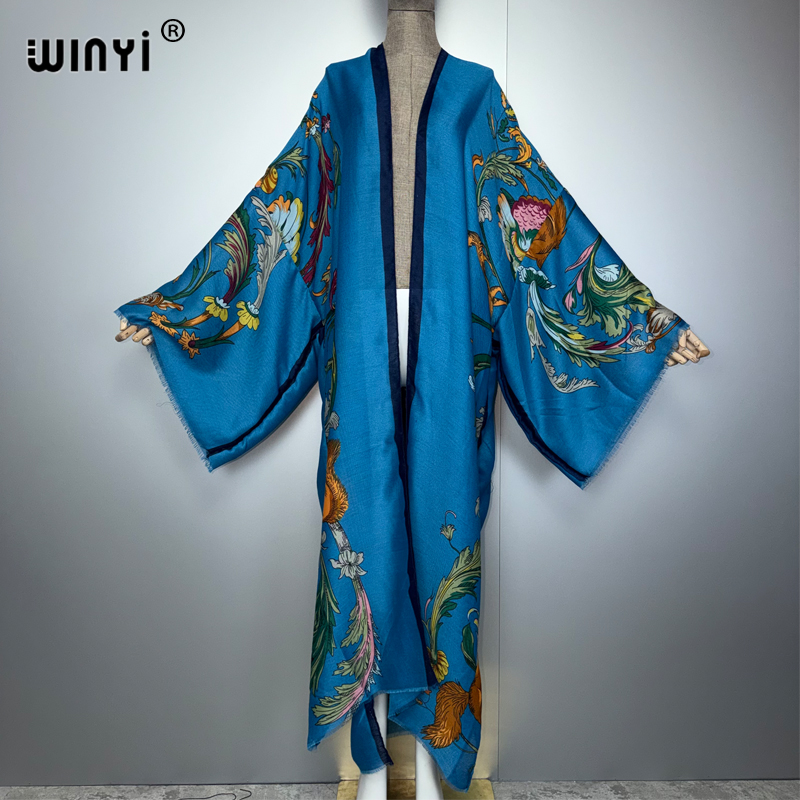 Пляжное платье-кимоно WINYI Af – обзор и цена Cover Up Kaftan