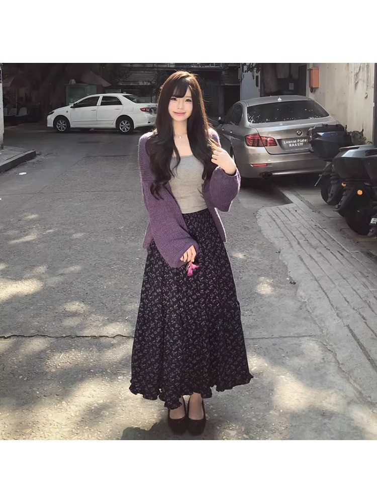 Юбка миди с цветочным принтом  – обзор и цена Midi Skirt Floral